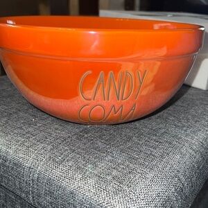 Rae dunn Halloween candy bowl, candy coma